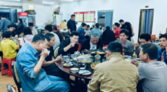 一餐暖聚 一心同行——卓為凈化工程公司元旦聚餐的暖心時刻